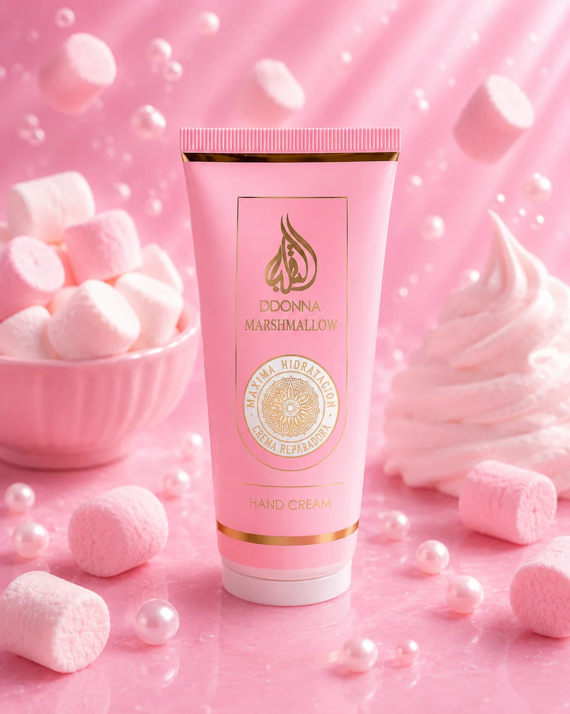 🩷 Creme para as Mãos Marshmallow D’Donna Dubai – 100 ml – photo 2